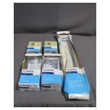 5 Piece Lot of Moen Chrome Genta Bathroom Accessories