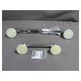 2 Piece Lot of Moen Banbury Chrome Grab Bars