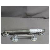 2 Piece Lot of Moen Banbury Chrome Grab Bars