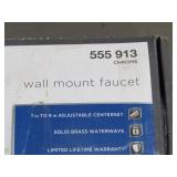 Glacier Bay Chrome Wall Mount Faucet - 815N-0001