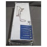 Glacier Bay Brushed Nickel Wall Bar Combo Hanhel Shower and Showerhead  - 8654252HC