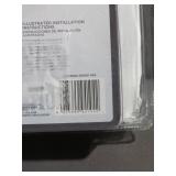 Glacier Bay Modern Brushed Nickel Square Showerhead - HD56081-X404