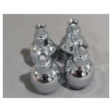 4 Piece Lot of 3" Glacier Bay Showerheads