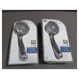 2 Piece Lot of Glacier Bay Chrome Handheld Shower - 8466000HC