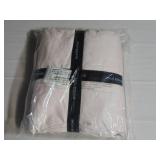 Size King Blush 100% Cotton Sateen Fitted Sheet Separate | BOKSER HOME