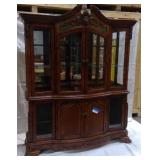China Cabinet Cherry w/ stone inlay