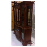 China Cabinet Cherry w/ stone inlay