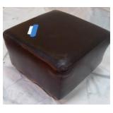 "Leather" Ottoman