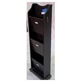 Black MAgazine Rack