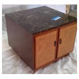 Cabinet w/"Marble top"