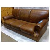 Brown 3 seater Sofa