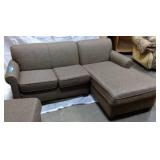 3 piece Brown Sectional