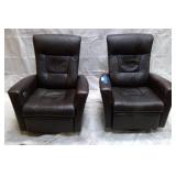 2 Matching power chairs