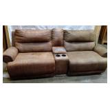 Brown Power Sofa
