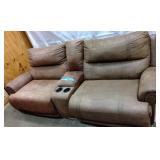Brown Power Sofa
