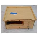 Portable desk organizer