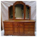 Long Dresser W/Mirror