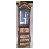Secratary style display case