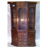 Tall wooden China Cabinet