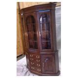 Tall wooden China Cabinet