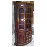 Tall wooden China Cabinet