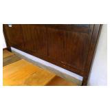 King Wooden Platform Bed Frame