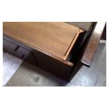 King Wooden Platform Bed Frame