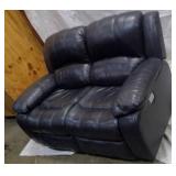 Gray "leather" Power Recliner
