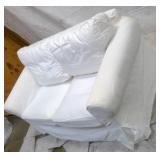 White Love Seat