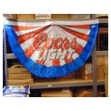 Coors Light Bunting 73"x43"