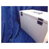 Miller Lite Football themed cooler new with small damaged spot.