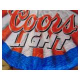 Coors Light Bunting 73"x43"