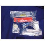 seven assorted bottle openers.