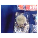 seven assorted bottle openers.