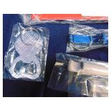 seven assorted bottle openers.