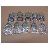 10 Peroni soccer ball themed bottle opener/keychain