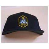 Saint Archers GOLD snap adjustment flatbill NWOT