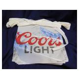Coors Light pendant string advertising