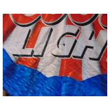 Coors Light Bunting 73"x43"