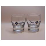Two Blue Moon 6 oz tumbers