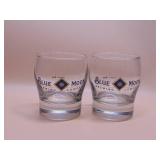 Two Blue Moon 6 oz tumbers