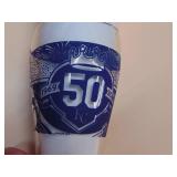 Blue Moon KC Royals 16 oz Bar Glasses qnty 4