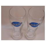 Blue Moon 15.75 oz bar glasses (2)