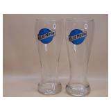Blue Moon 15.75 oz bar glasses (2)