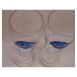 Blue Moon 15.75 oz bar glasses (2)