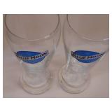Blue Moon 15.75 oz bar glasses (2)