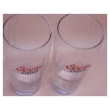 Two Coors Light 16oz Pub Glasses
