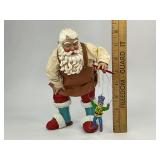 1995 Possible Dreams Clothtique Collection Santa Marionette Santa