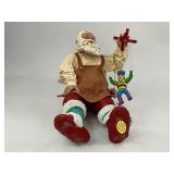 1995 Possible Dreams Clothtique Collection Santa Marionette Santa