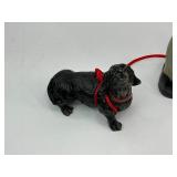 1998 Possible Dreams Clothtique Collection Santa and His Pet Dog